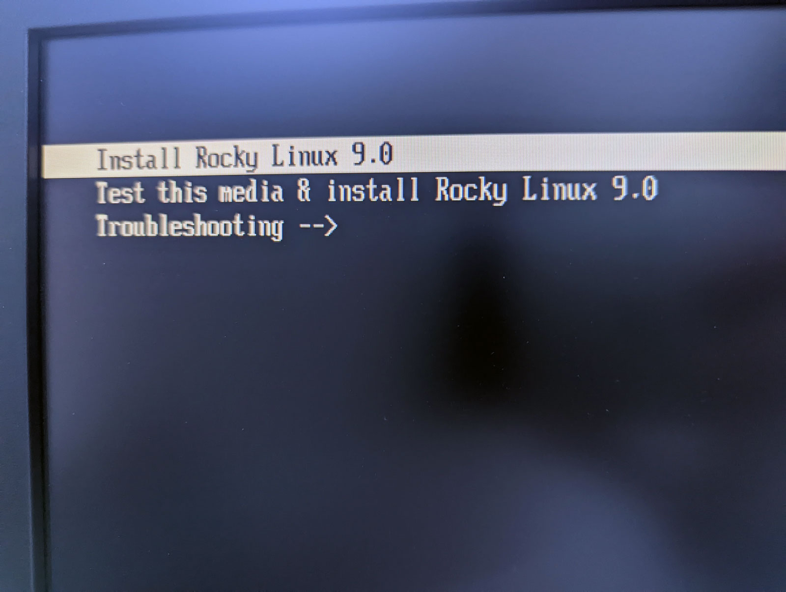 Install Rocky Linux 9.0