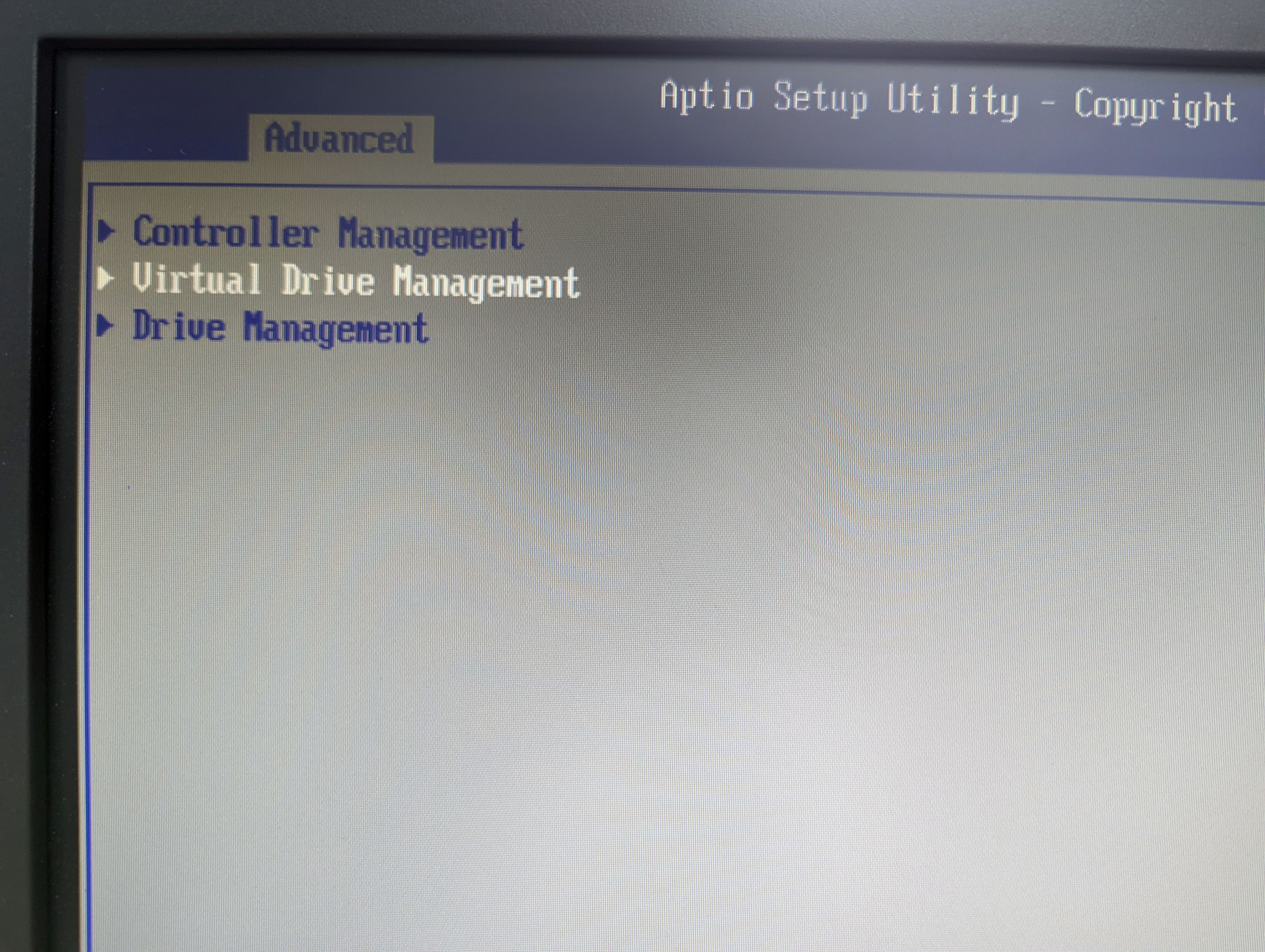 Virtual Drive Management